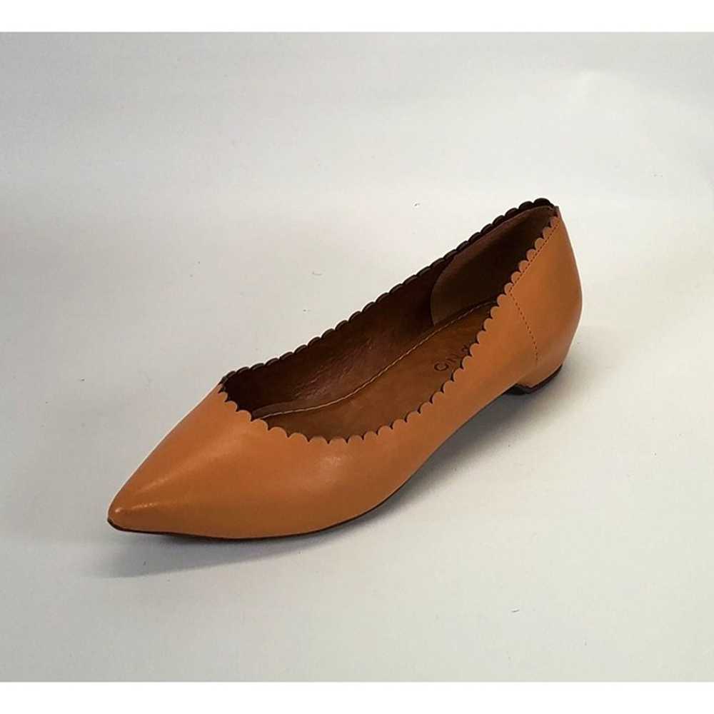 NWOB Carrano Neiman Marcus Women's Tan Leather Sc… - image 5