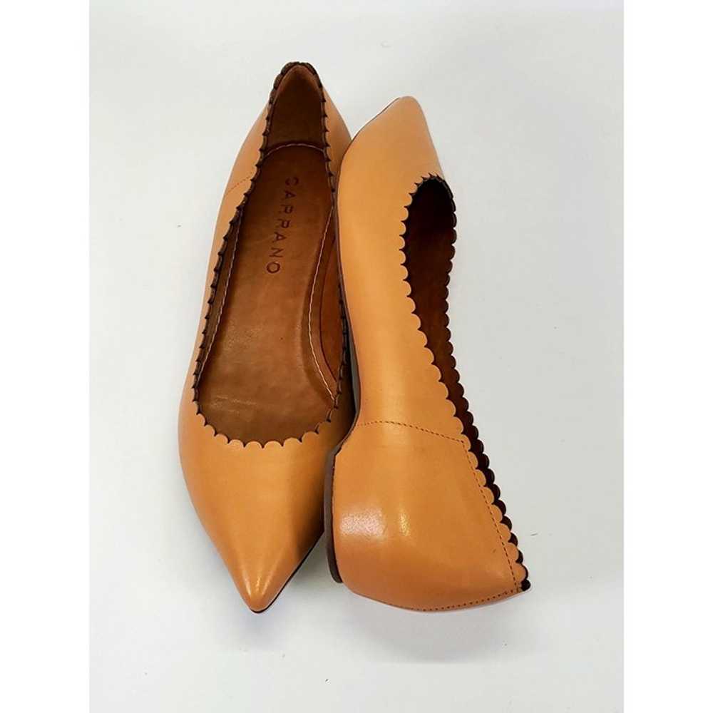 NWOB Carrano Neiman Marcus Women's Tan Leather Sc… - image 9
