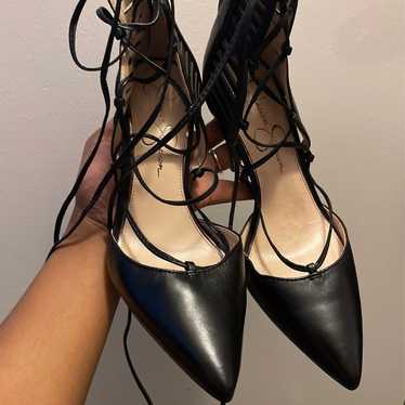 lace up heels - image 1