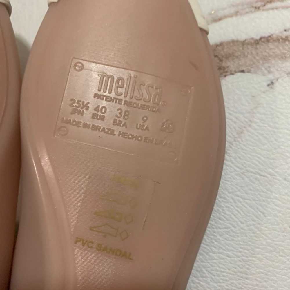 Melissa Doll V Ballet Flats Shoes Pink - image 9