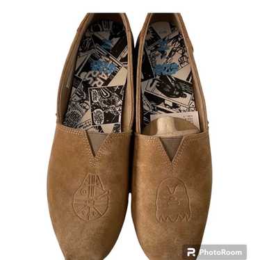 Toms Stars Wars Chewbacca Suede Slip on Shoes - image 1