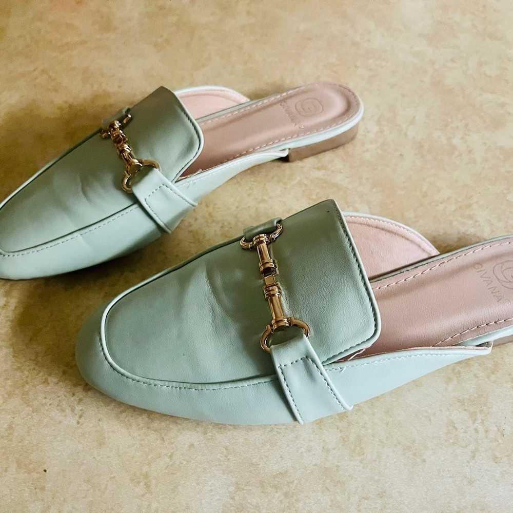 Flats Slip Metal Decor Shoes Loafers - image 2