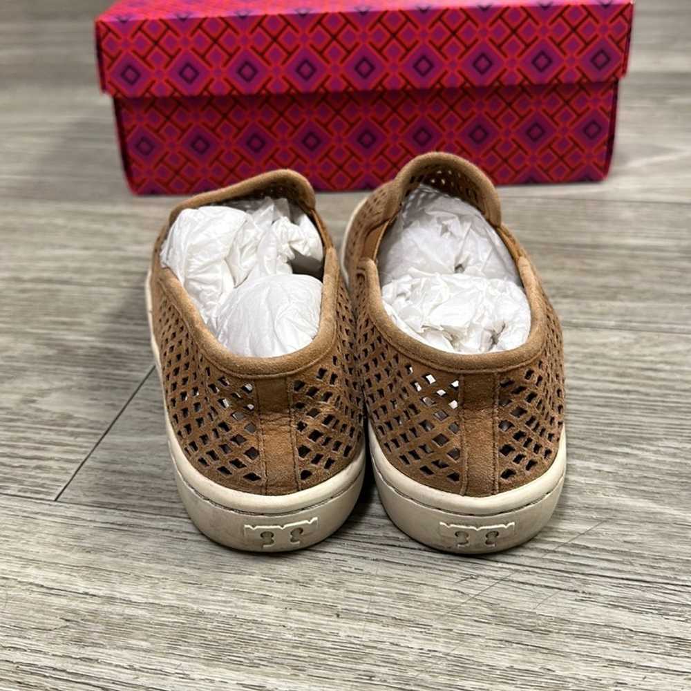 Tory Burch Jesse Perforated Slip On Sneakers, 6.5 - image 3