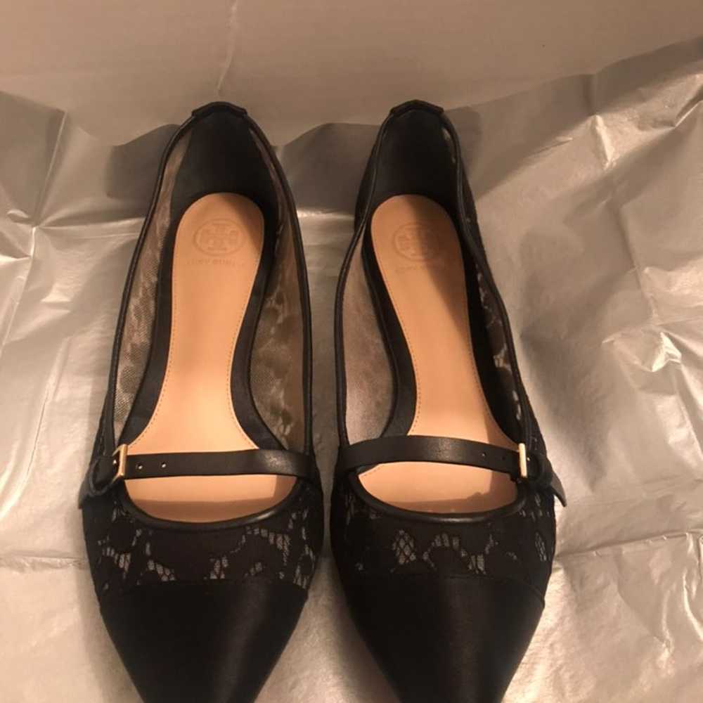 Tory. Burch Pointed Lace Flats - image 1