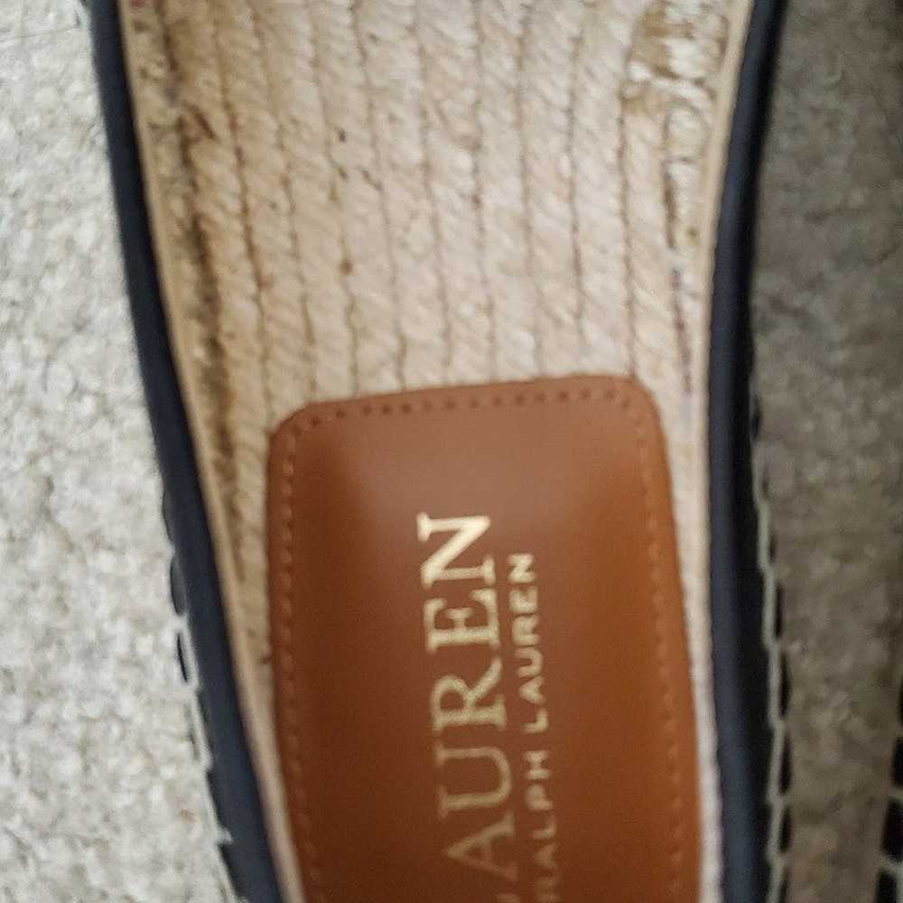 Ralph Lauren Espadrille flats brand new size 6 - image 5