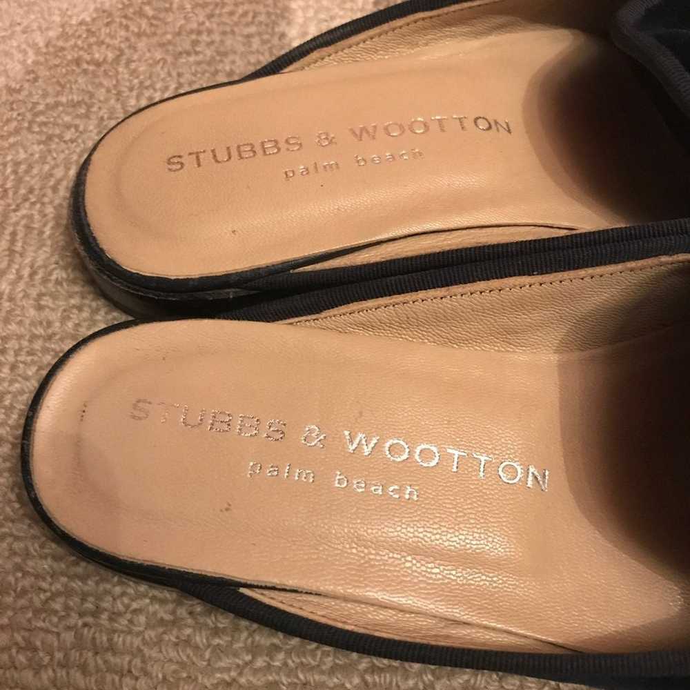 Stubbs & Wootton Velvet Flats Size 5 - image 5