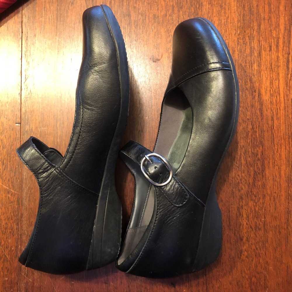 Dansko size 41 Fawna Black Milled Nappa - image 2