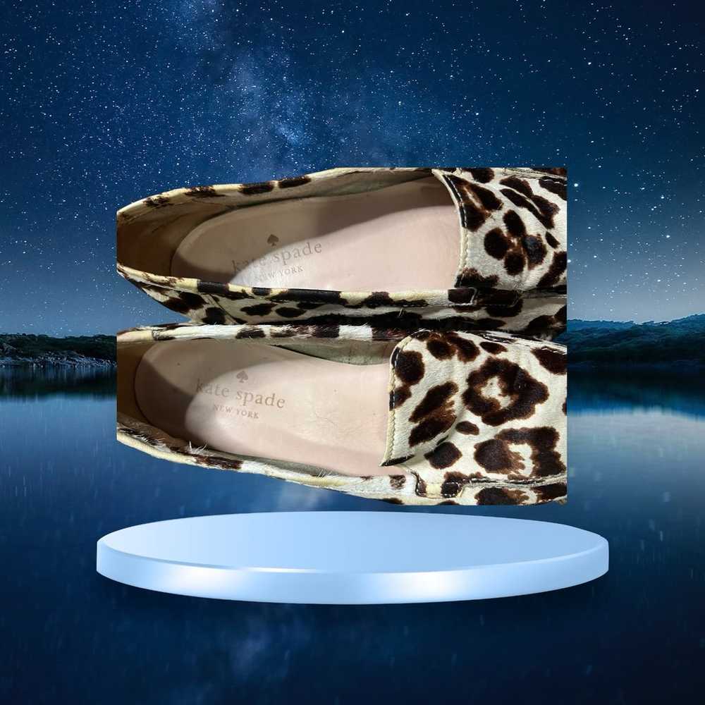 Women’s KATE SPADE Calf Hair Animal Print 1/2”hee… - image 5