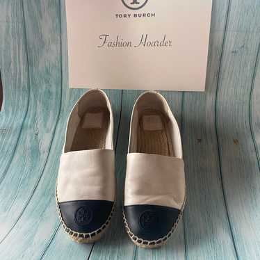 White leather espadrille shoes - image 1
