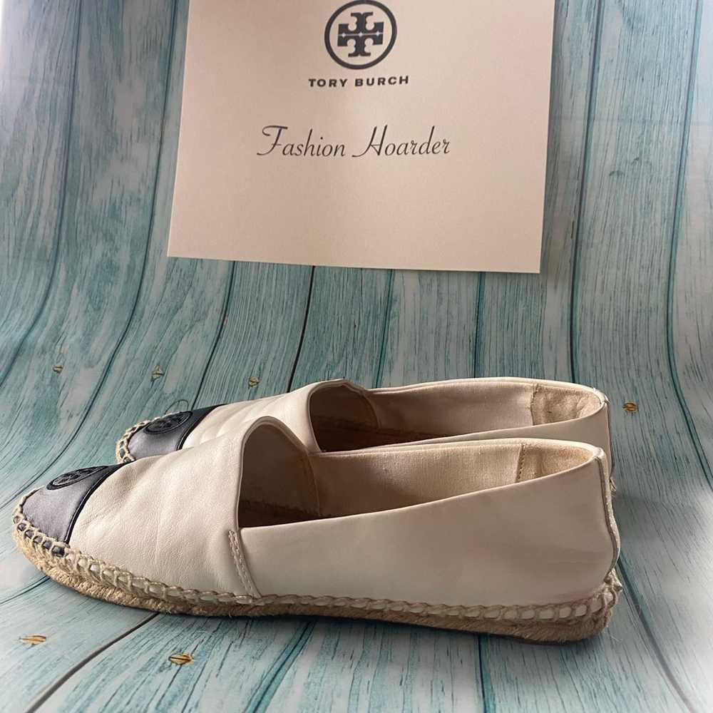 White leather espadrille shoes - image 4