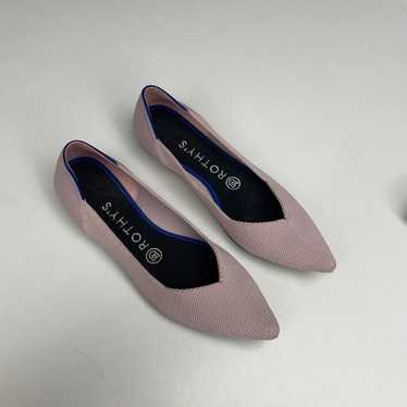 Rothys petal pink size 7.5 shops woman’s pointed flat