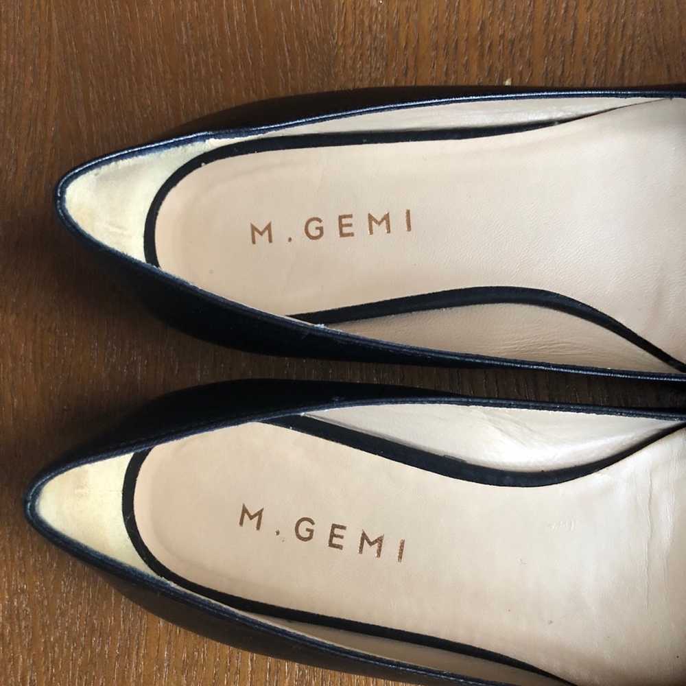 M. GEMI “Fortuna” Leather Pointy Toed Flats - image 3