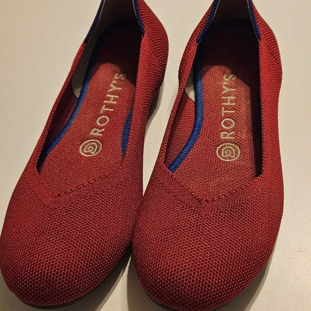 Rothy's Womens Flats Ruby Red - image 1