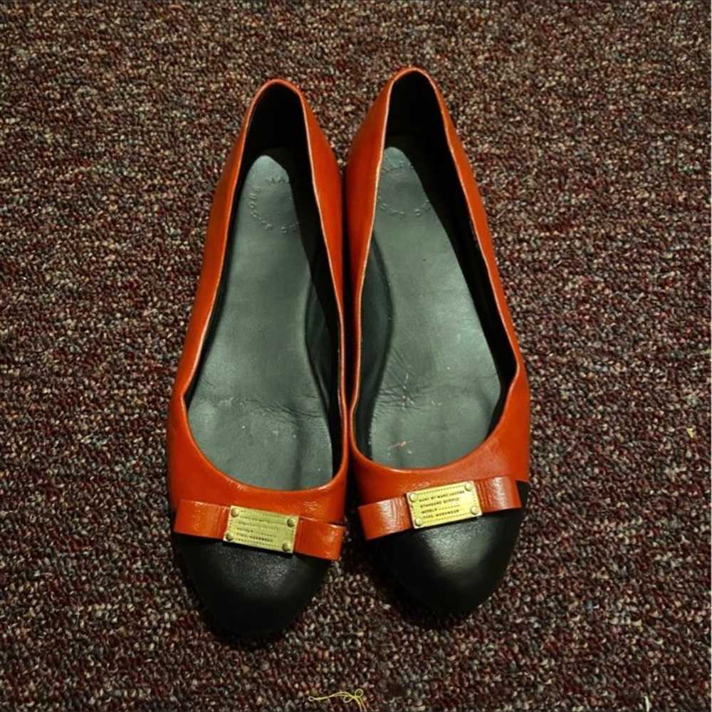 Marc Jacobs Red & Black Flats - image 1