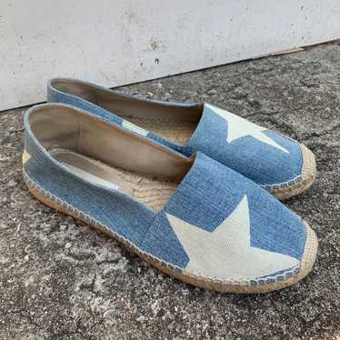 Stella McCartney Rocio Denim star espadrilles wom… - image 1