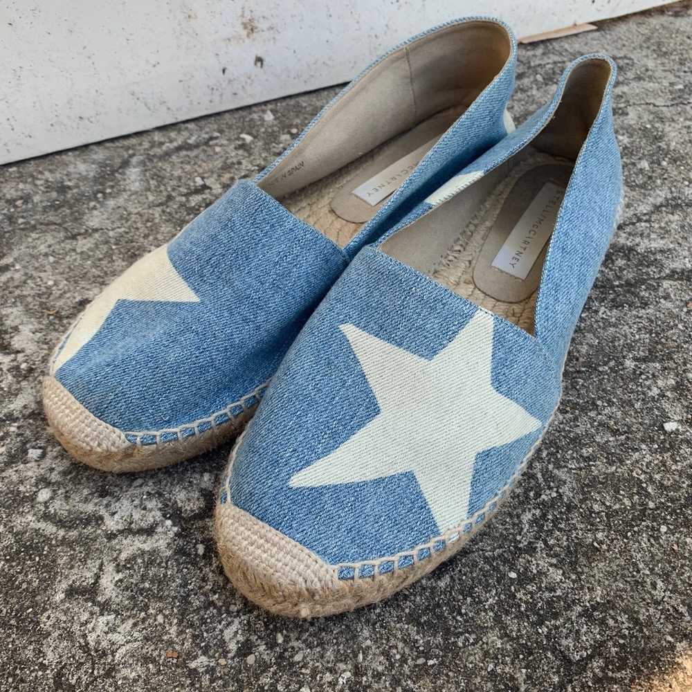 Stella McCartney Rocio Denim star espadrilles wom… - image 2