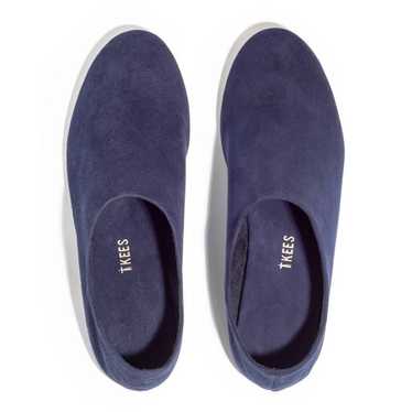 Tkees Kira violet suede slip-on flats NWOT - image 1