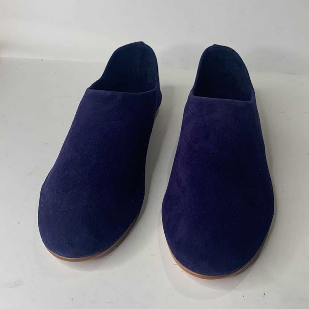 Tkees Kira violet suede slip-on flats NWOT - image 5