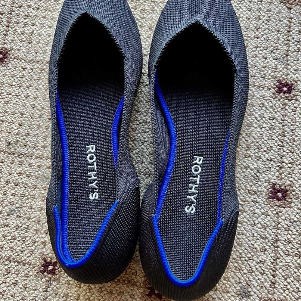 Rothy's Shoe Size 9.5 Fabric Pointed Toe Flats - image 3