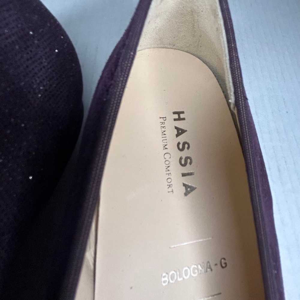 Hassia Premium Comfort Cap Toe Suede Ballet Flats… - image 5