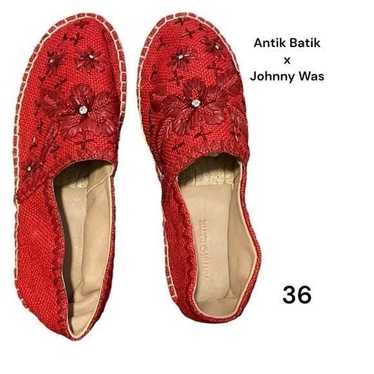 Anthropologie Antik Batik Espadrilles Tori Johnny… - image 1