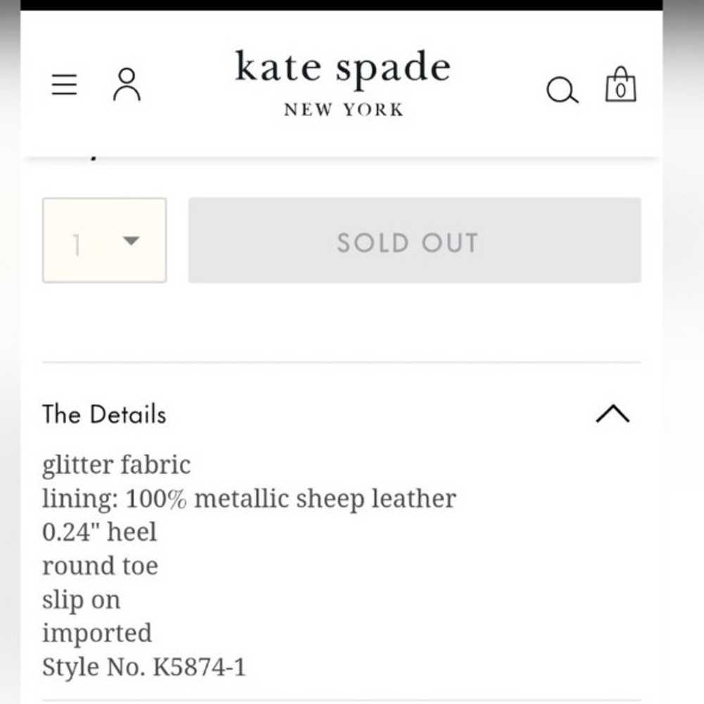 Kate Spade Honey Ballet Flats- Multicolor - image 8