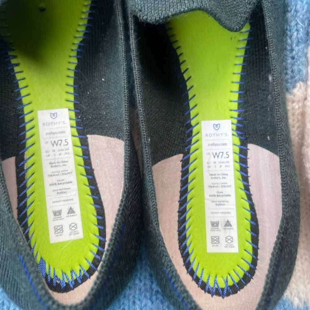 Rothy’s limited edition ivy green round toe flats - image 5