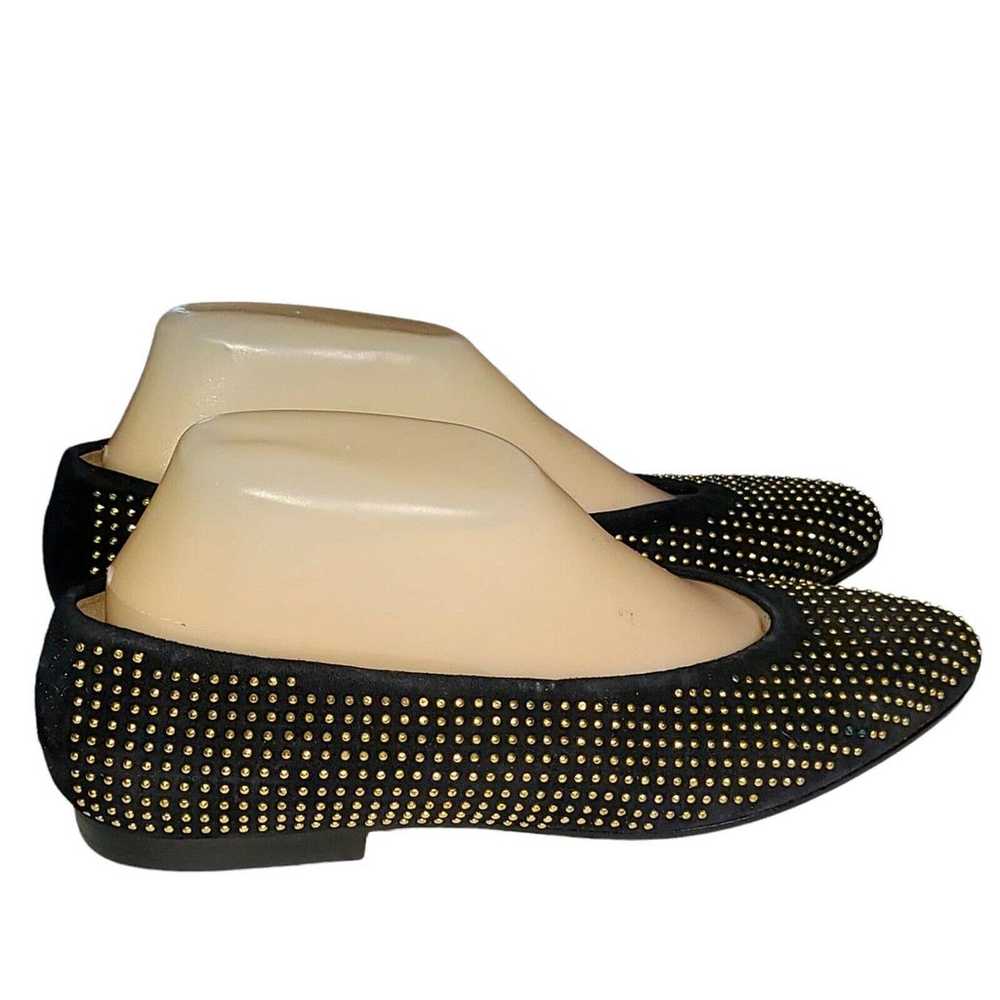 Vtg Anne Klein Italy 80s NOS Flats Loafers Black … - image 3