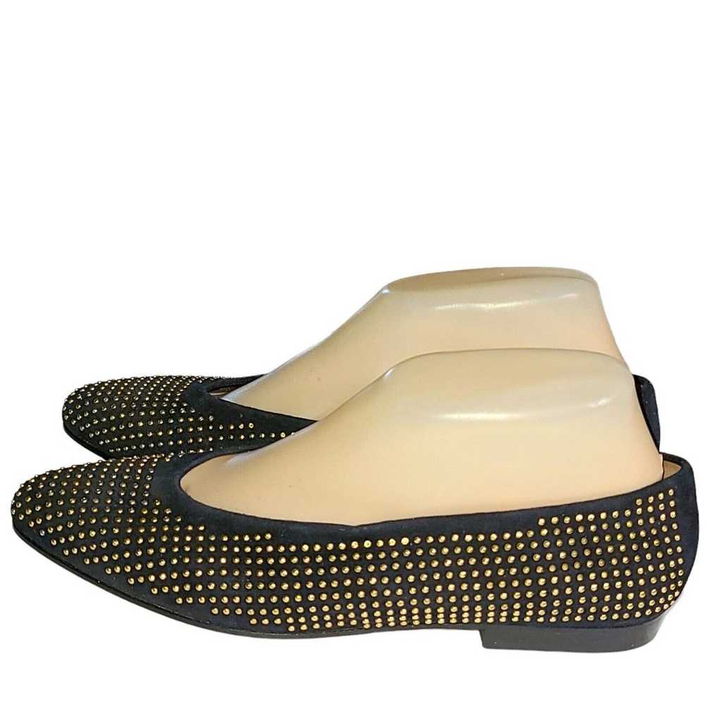Vtg Anne Klein Italy 80s NOS Flats Loafers Black … - image 5