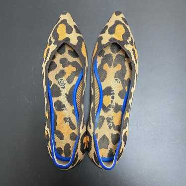 Rothy's The Point Big Cat Leopard Cheetah Print S… - image 1