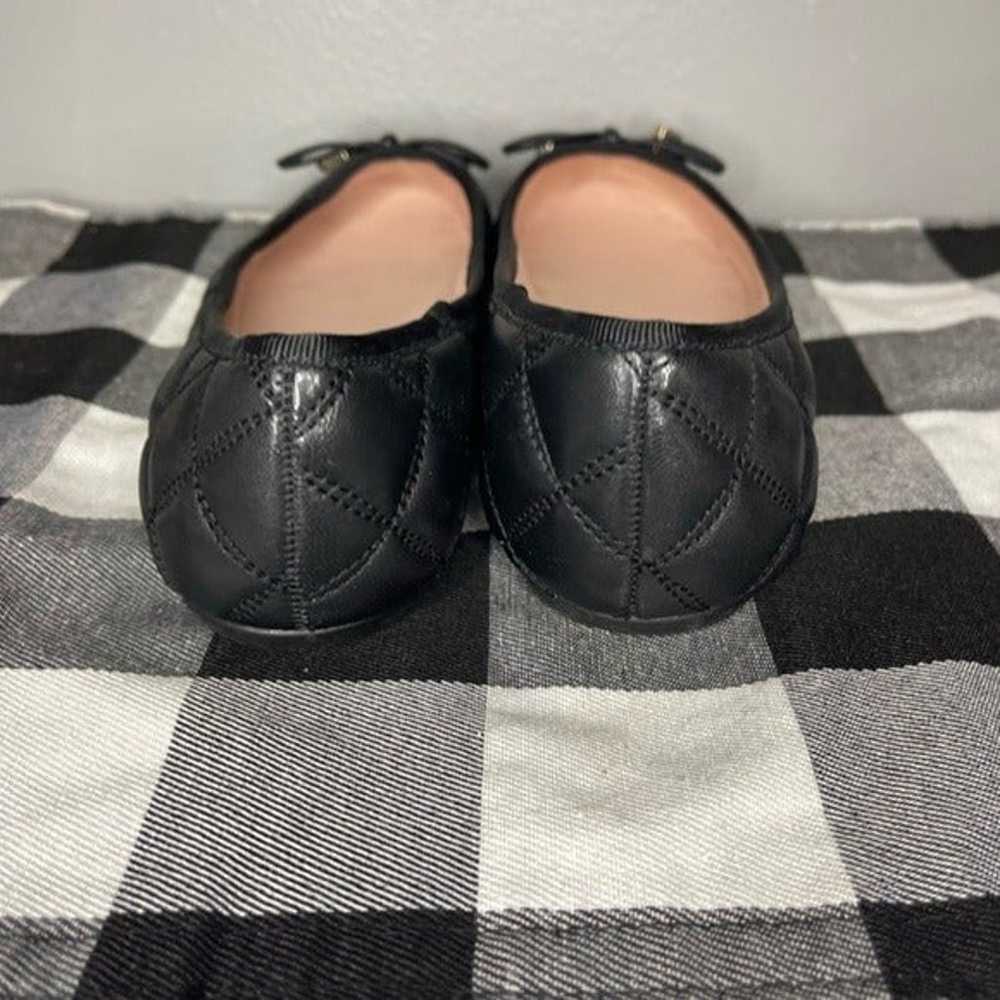 Kate Spade Pauline Quilted Flats in Black. Size 7… - image 3