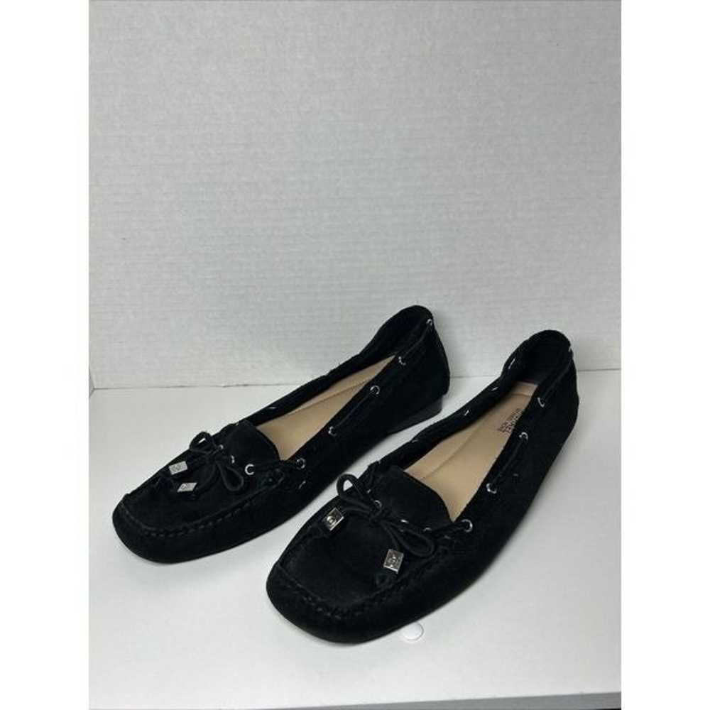 Michael Kors Black Suede Moccasin Slip On Loafers… - image 3