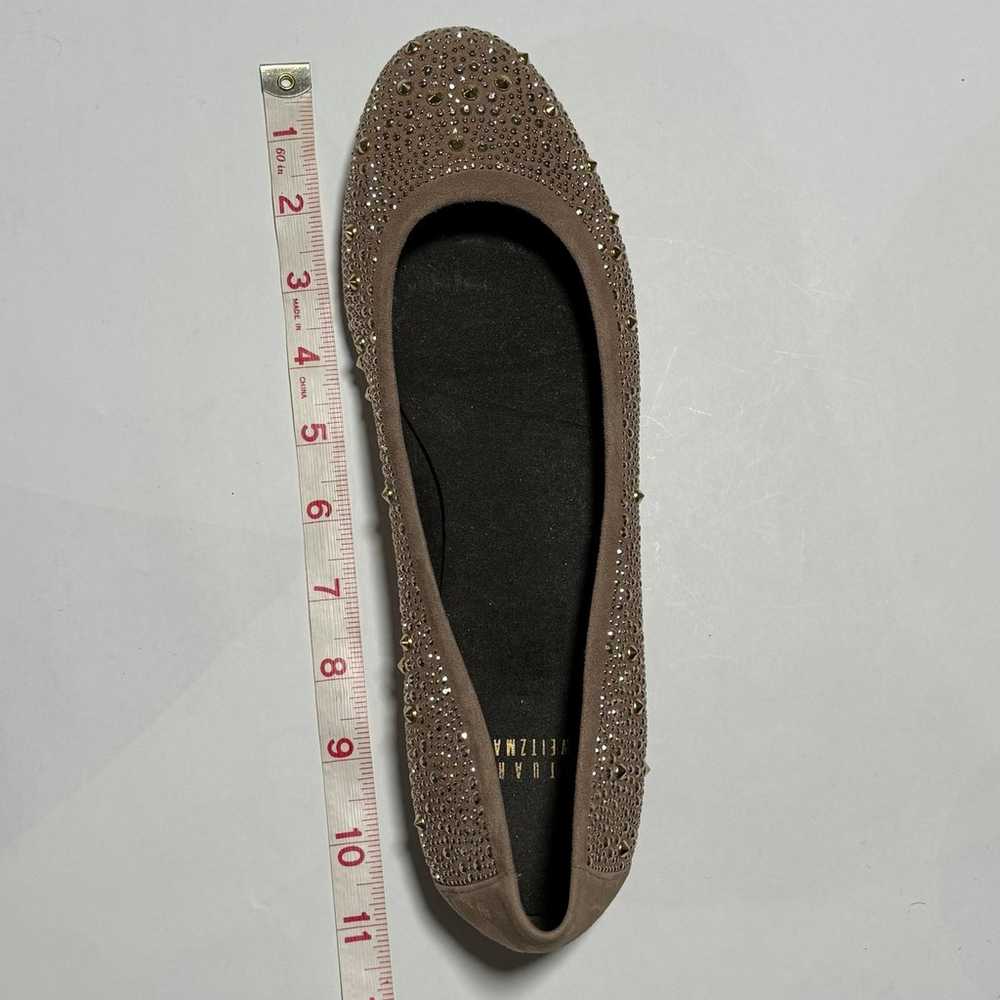 Stuart Weitzman Embellished Ballerina Flats Shoes… - image 12