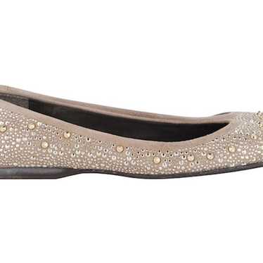 Stuart Weitzman Embellished Ballerina Flats Shoes… - image 1