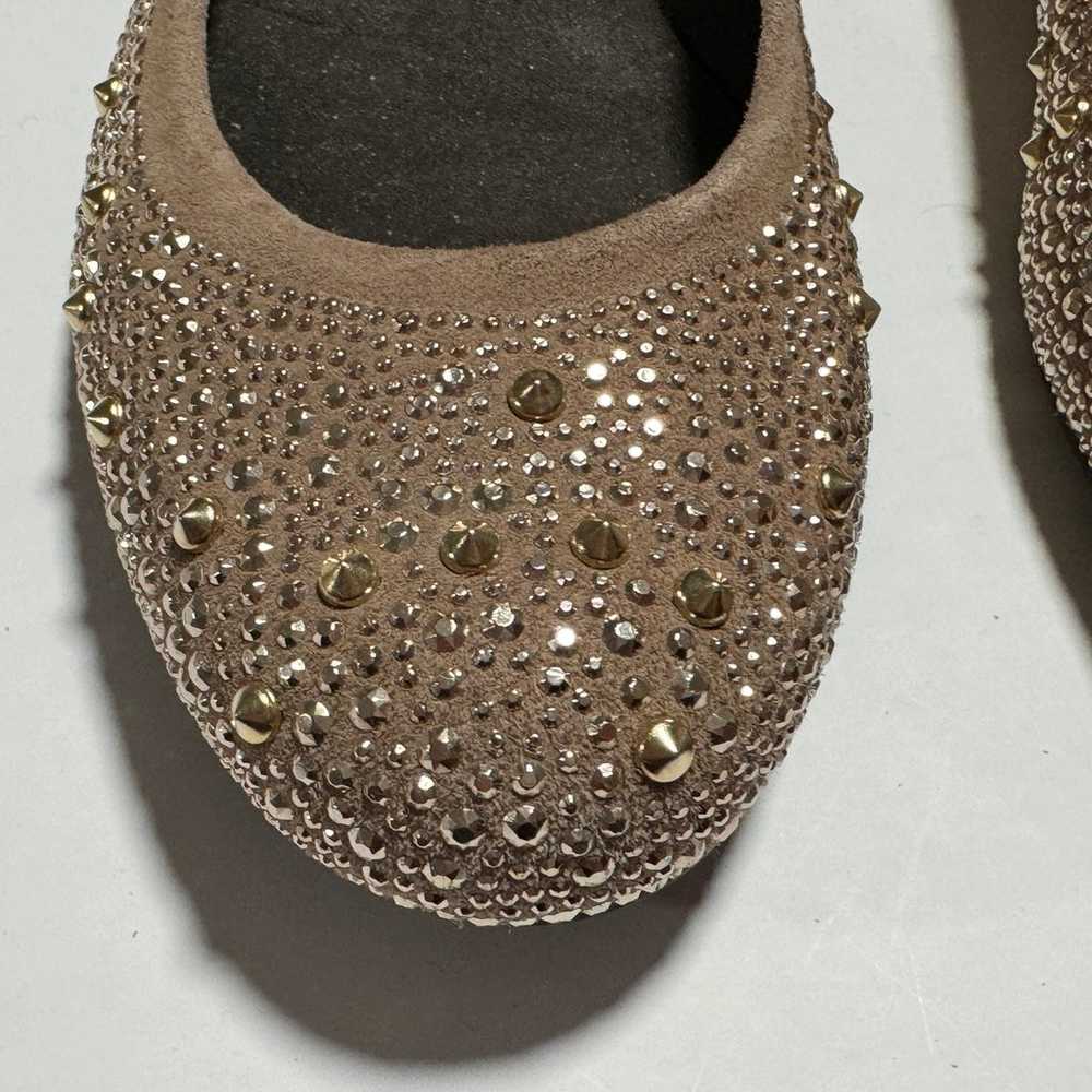 Stuart Weitzman Embellished Ballerina Flats Shoes… - image 3