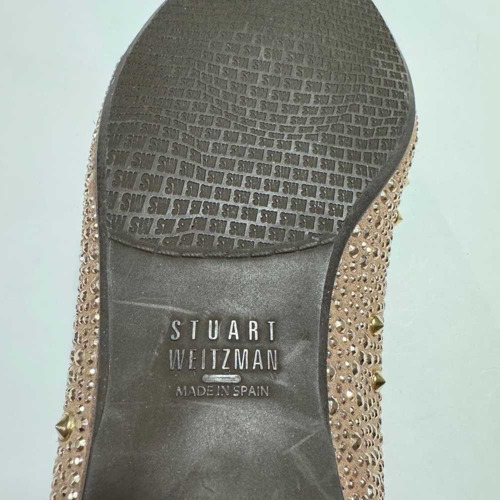 Stuart Weitzman Embellished Ballerina Flats Shoes… - image 6