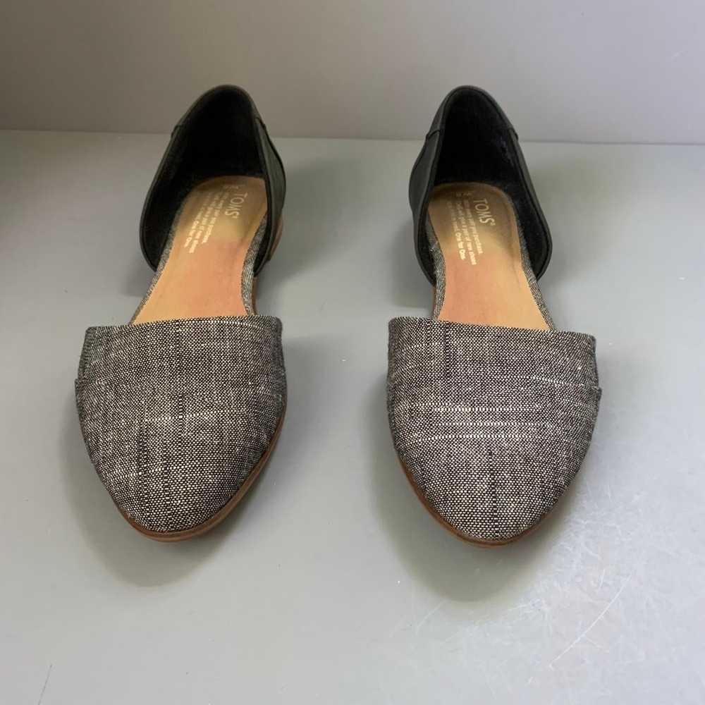 TOMS Jutti D’Orsay Chambray Leather Ortholite Com… - image 9