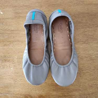 Tieks Taupe Flats