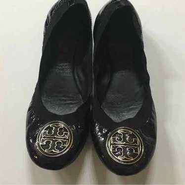 Tory Burch Black Caroline Flats