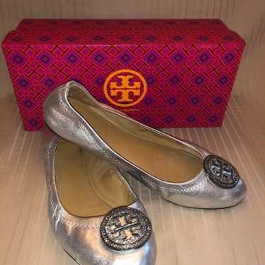 Tory Burch Liana Leather Ballet Flats 9 - image 1