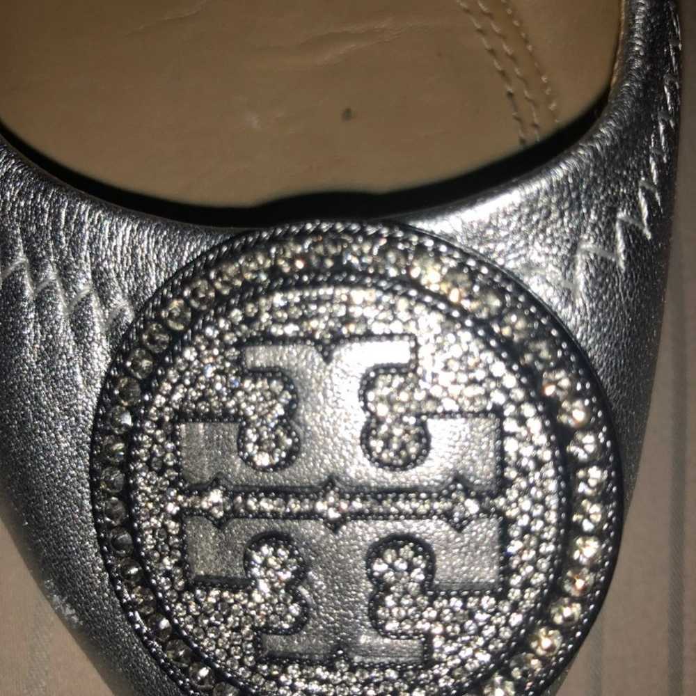 Tory Burch Liana Leather Ballet Flats 9 - image 6