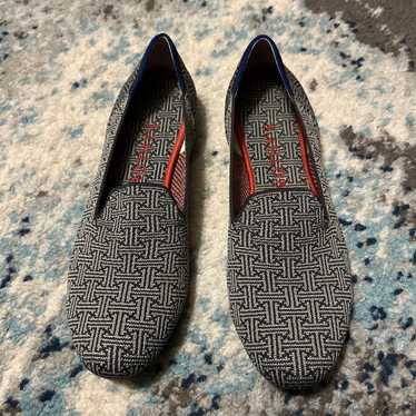 Rothy’s The Loafer Sz 9.5 - Charcoal Grid - image 1