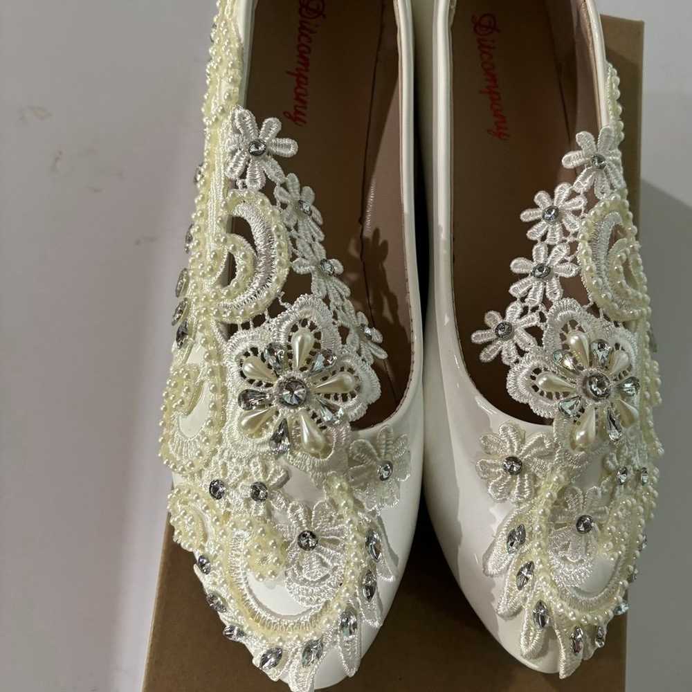 bridal flat shoes - image 4