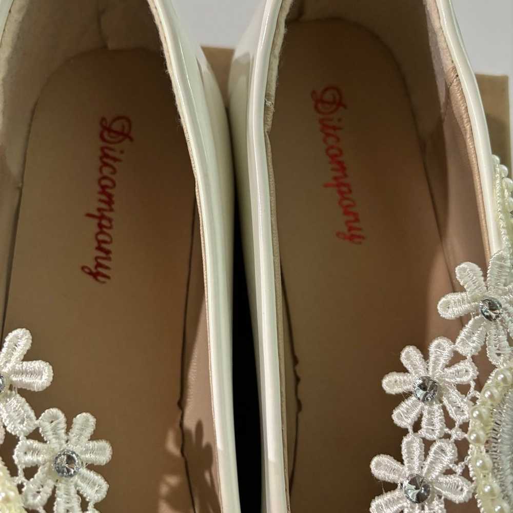 bridal flat shoes - image 5