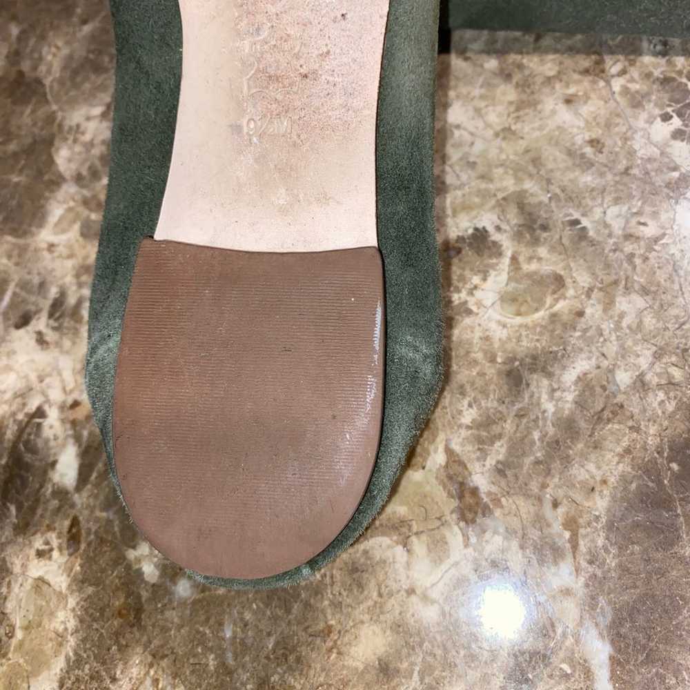 Tory Burch Green Suede Flats - image 3