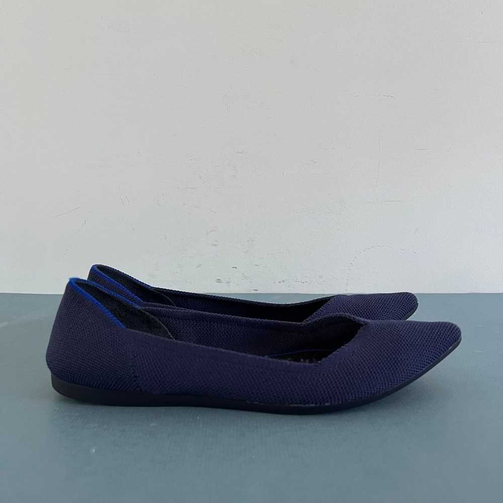 Rothy’s The Point Blue Washable Knit Ballet Flats - image 3