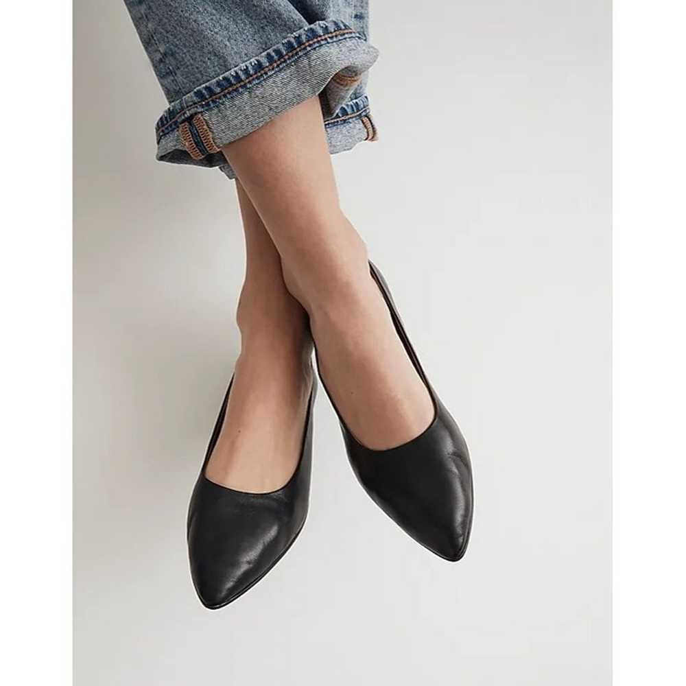 Madewell The Ruth Ballet Flat in True Black - image 4