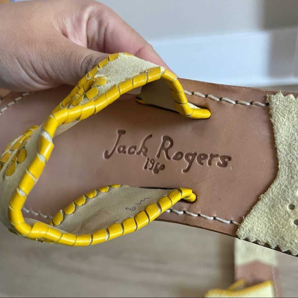 Jack Rogers | Bohemian Navajo Embossed Sandals Sz… - image 3