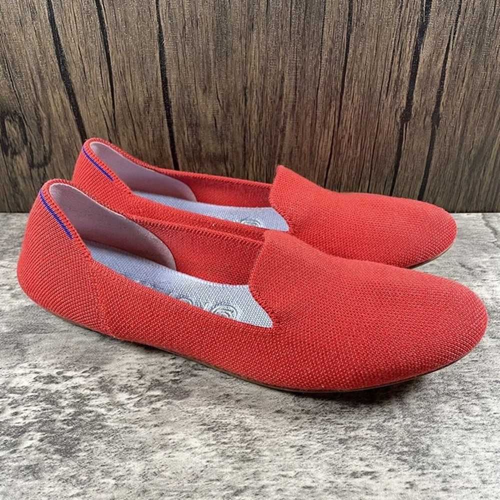 Rothy's Women's the Flat Round-Toe Shoes US 9 Red… - image 2