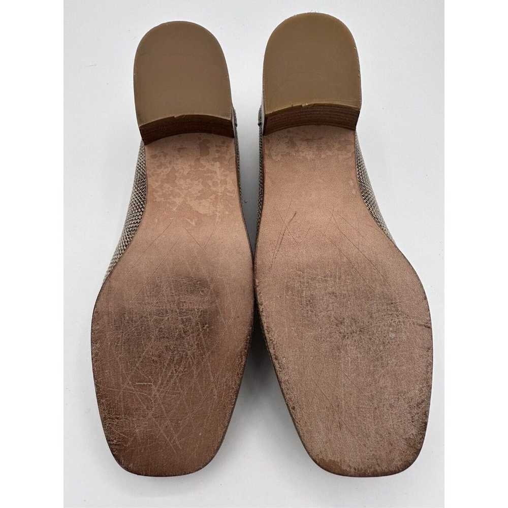 STUART WEITZMAN Chunky Block Heel Tan Loafers 6.5… - image 4